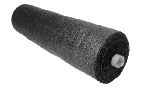 TEJIDO MEDIA SOMBRA PESADO NEGRO 4 mts. (rollo x50 mts.)