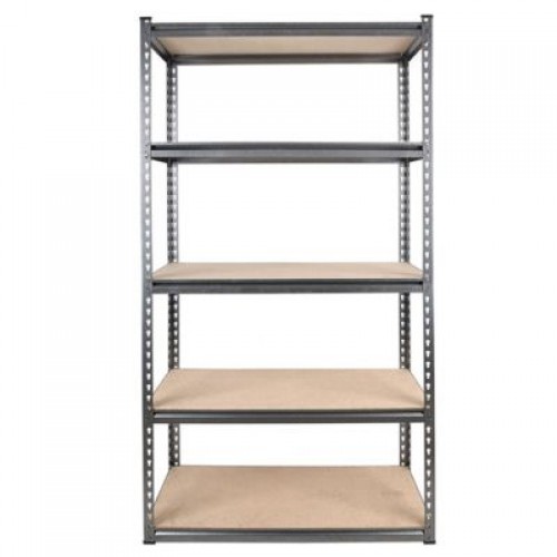 ESTANTERIA POWER RACK 5 ESTANTES NEGRA 90X45