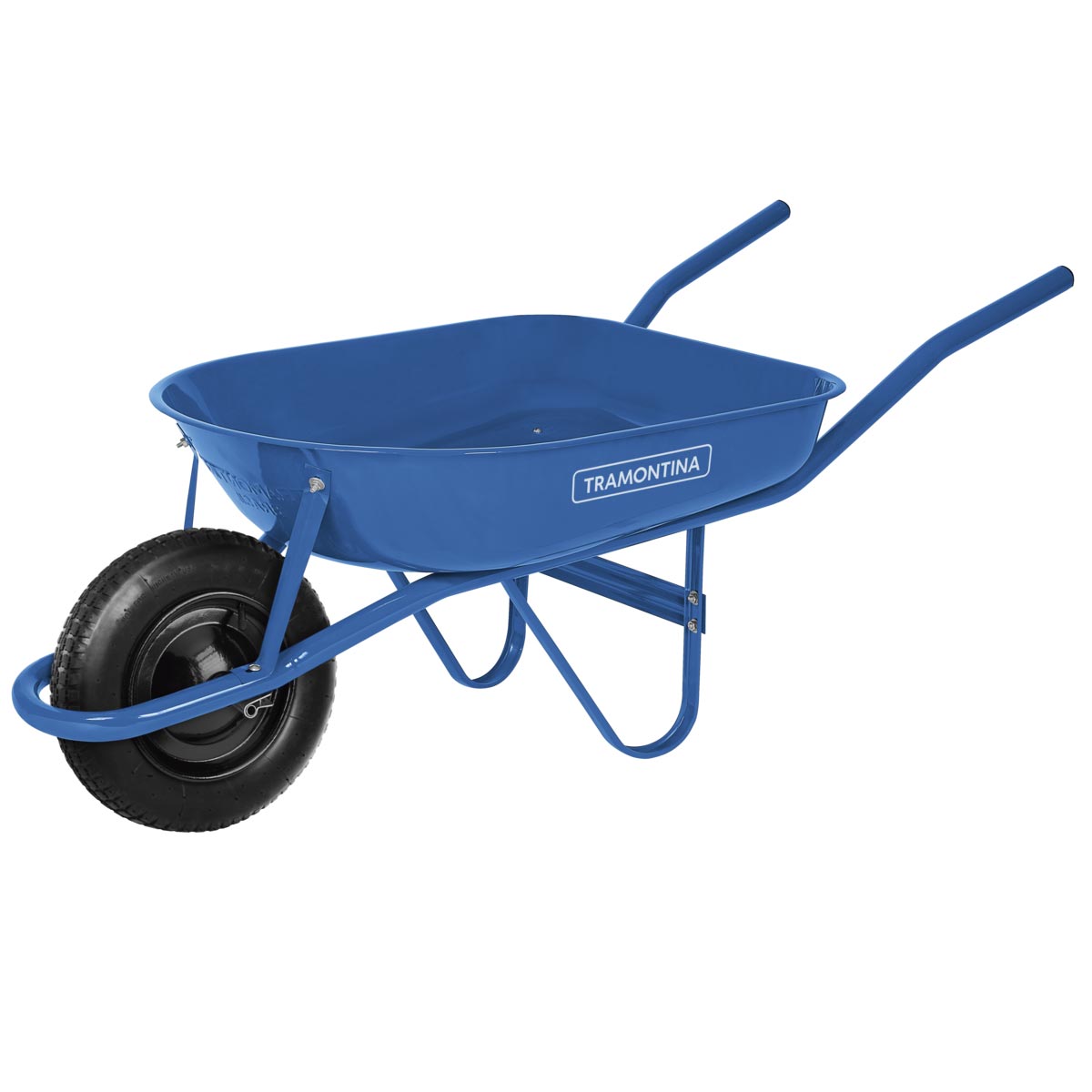 CARRETILLA CHAPA TRAM. AZUL RDA NEUM.