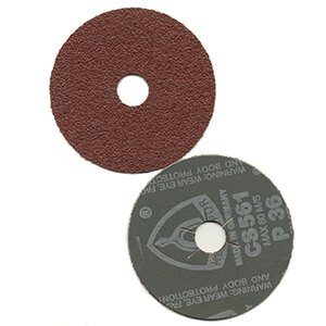 DISCO FIBRA 180X22 GR. 220 KLINGSPOR