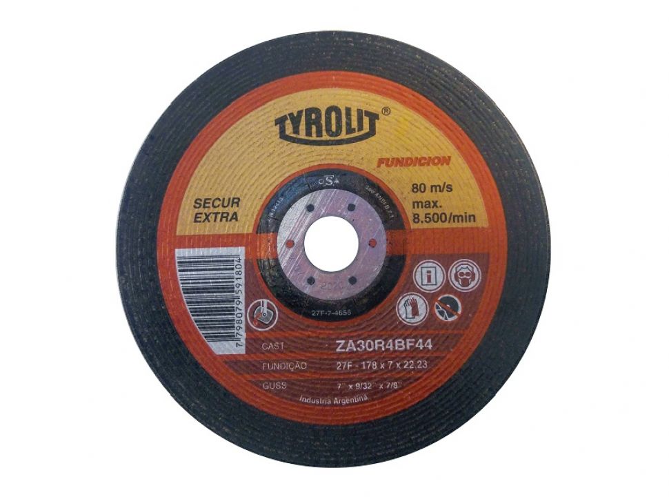 DISCO DESBASTE TYROLIT SECUR 178X5