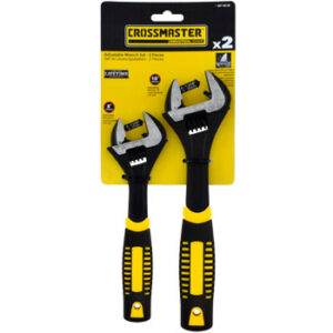 SET LLAVE AJUSTABLE XTRA-FORCE 2PCS