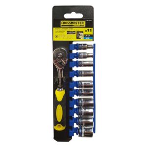 SET BOCA LLAVE HEX 3/8´- 11PCS - mm