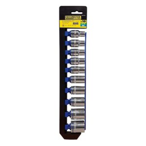 SET BOCA LLAVE HEX 1/2´- 10PCS - mm