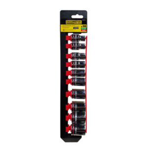 SET BOCA LLAVE HEX 1/2´- 10PCS- SAE