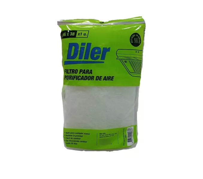 FILTRO PARA PURIF. DE AIRE BOLSA x 1 UN.